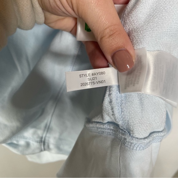 J. Crew Magic Rinse Sweatshirt Light Blue Xlarge - Picture 5 of 5